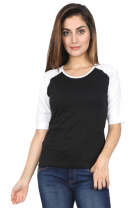 Stay Trendy and Cozy with Our Female Raglan Full Sleeve Top